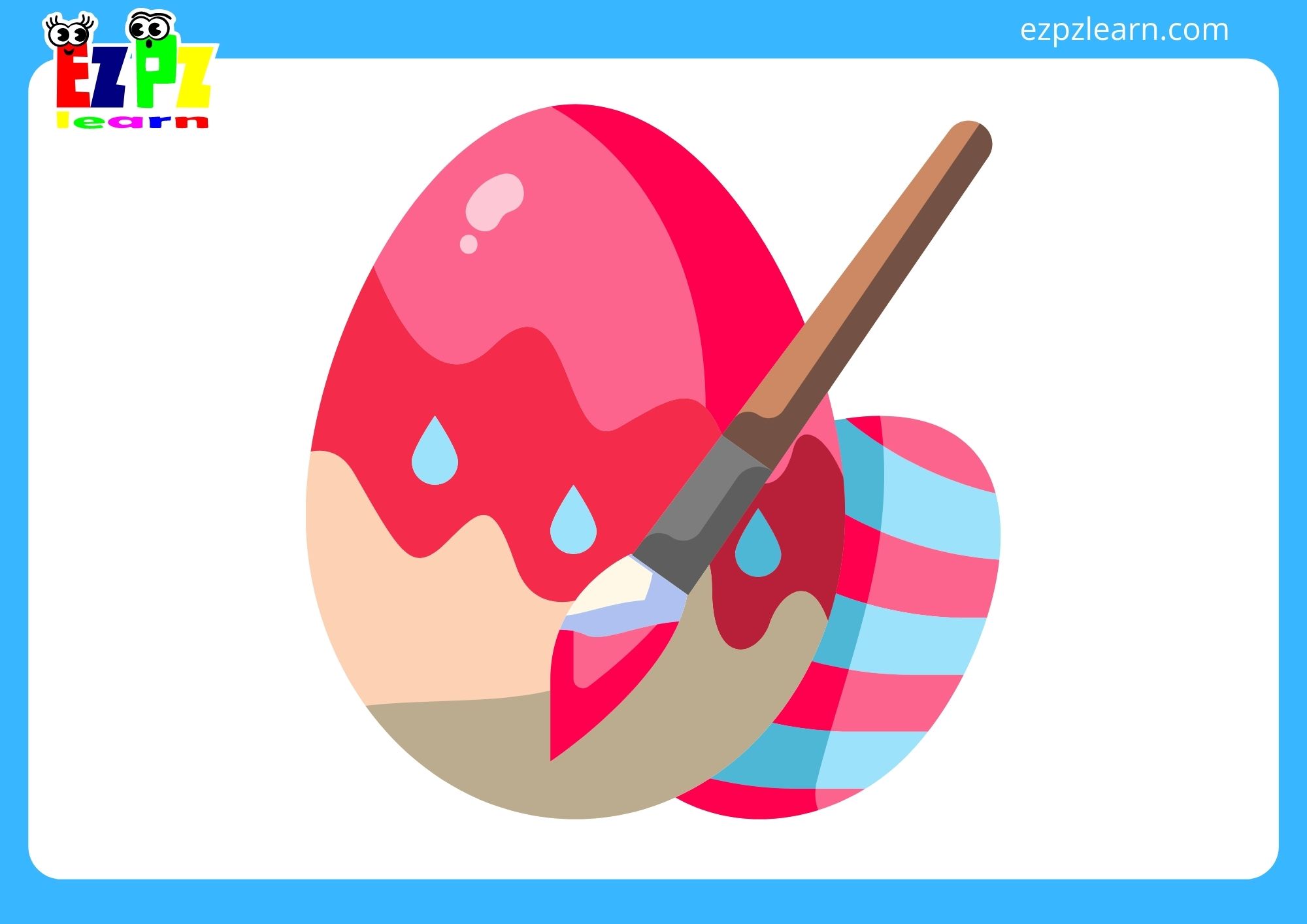 painting Easter eggs